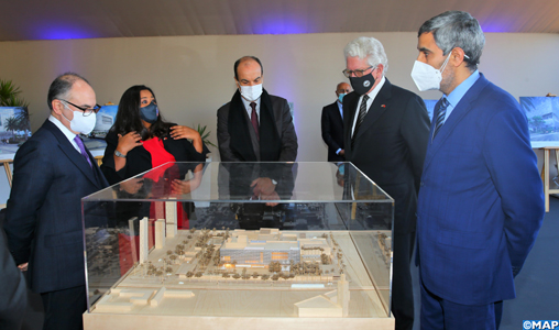 Casablanca : Pose de la première pierre du nouveau Consulat général des Etats-Unis