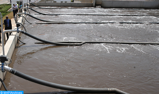 Lydec : La station d'épuration des eaux usées du Pôle Industriel de Nouaceur réalisés à 75 pc