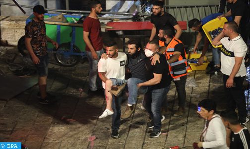 Des dizaines de Palestiniens blessés dans des attaques israéliennes à Al Qods occupée
