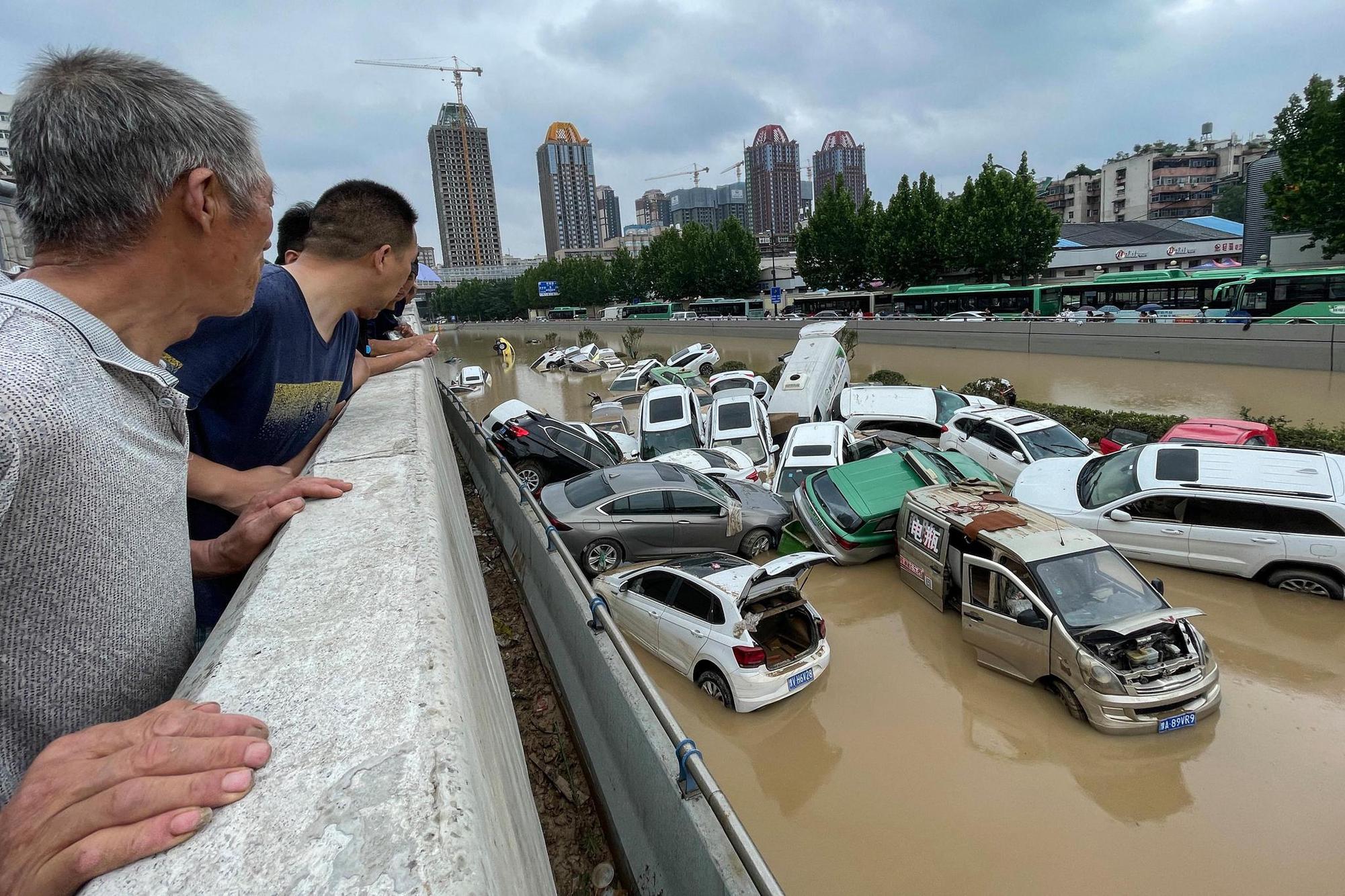 Chine : Le bilan des pluies torrentielles grimpe à 71 morts