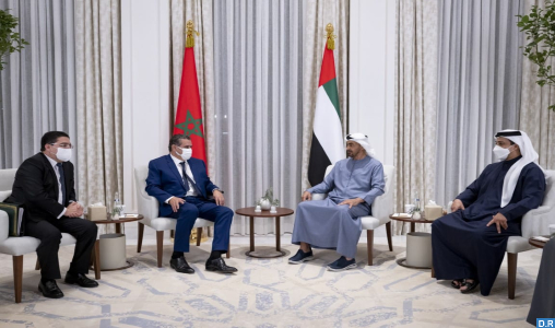 Aziz Akhannouch reçu par le prince héritier d'Abou Dhabi
