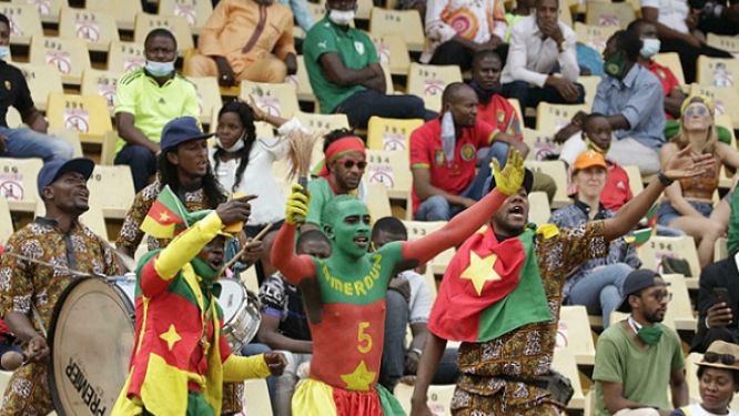 CAF: Entre 80% et 60% de spectateurs dans les stades pour la Coupe d'Afrique des nations au Cameroun