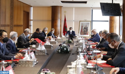 Pandémie : Akhannouch rencontre les chefs des partis politiques représentés au Parlement