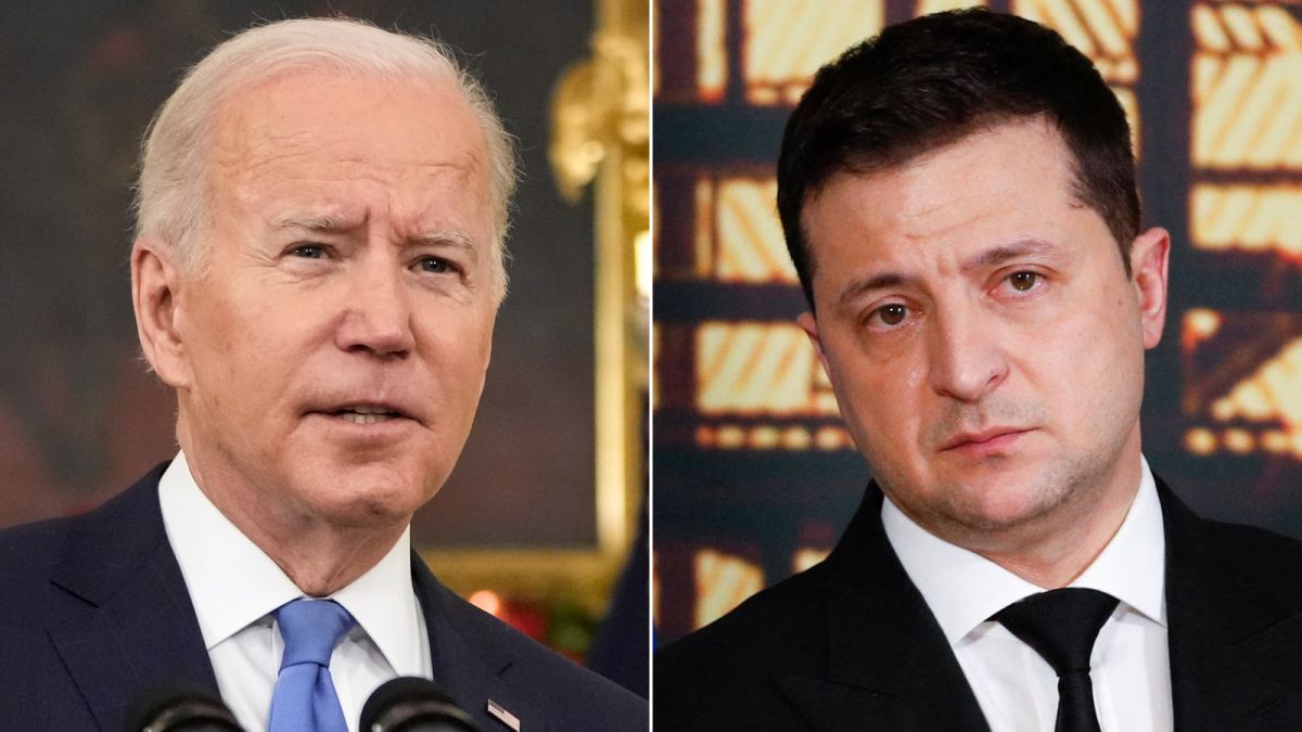 Conflit en Ukraine: Biden et Zelensky ont convenu de poursuivre "diplomatie" et "dissuasion" face à Moscou