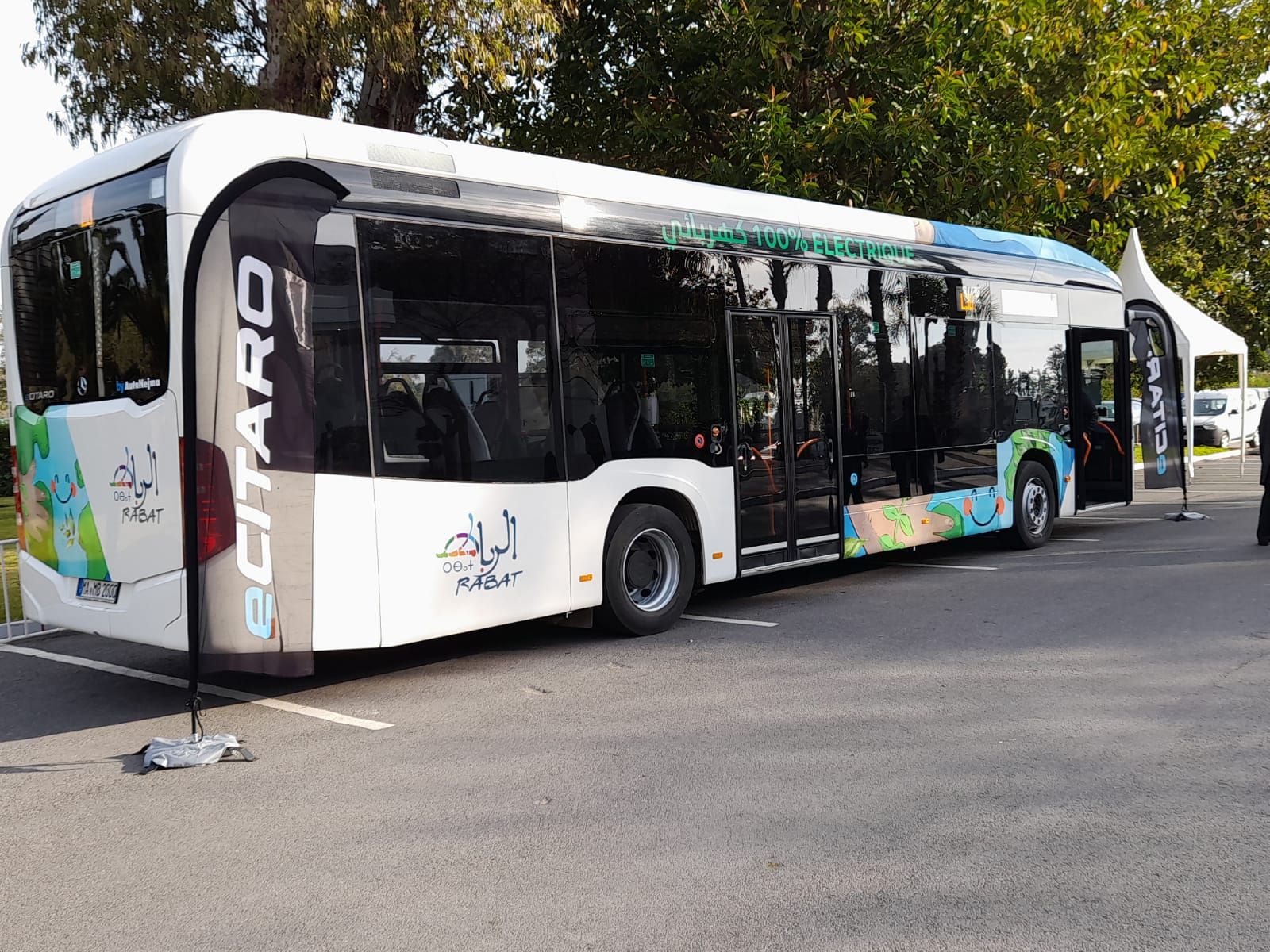 Bus électrique : Rabat, la ville lumière abrite une opération pilote