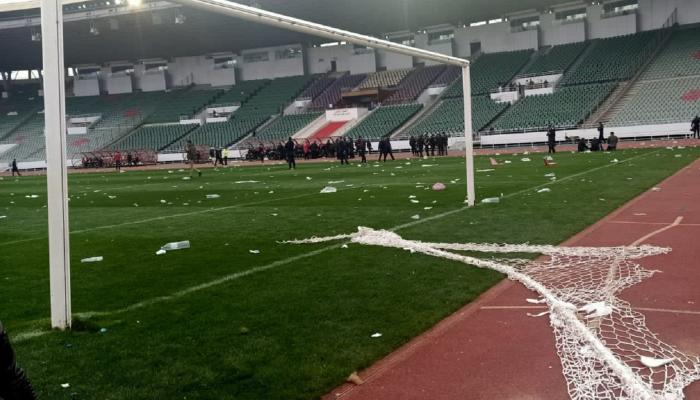 Coupe du Trône du Football: Actes de vandalisme après le match AS FAR-Magreb de Fès