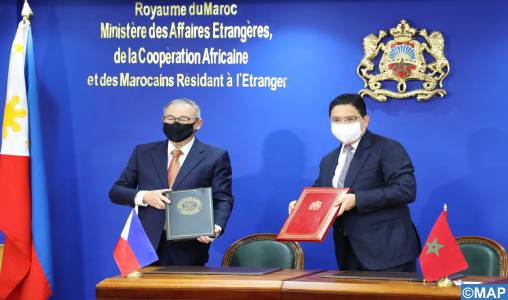 Maroc-Philippines : Signature à Rabat d’un accord et de deux mémorandums d’entente