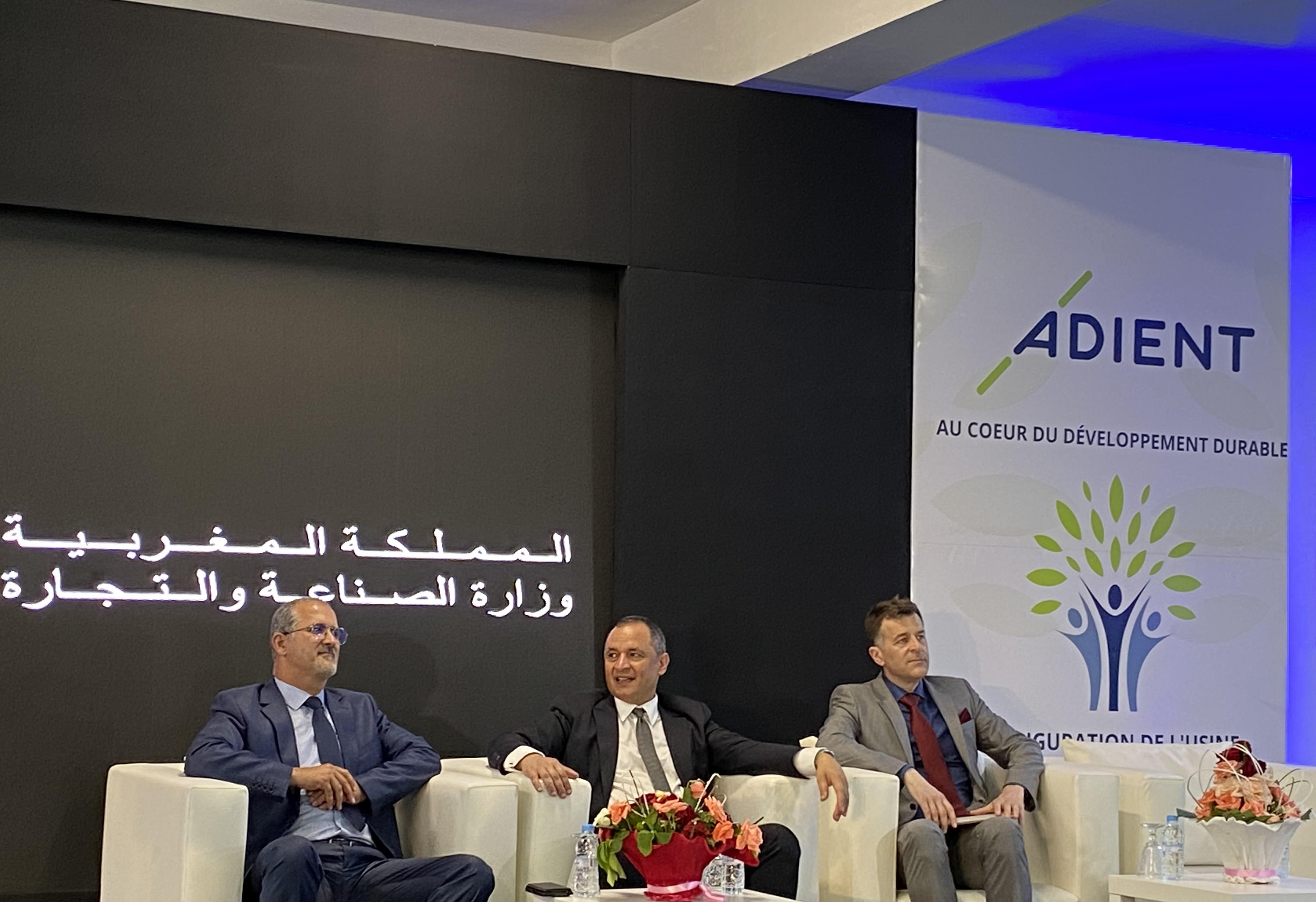 Adient Automotive Seating Maroc inaugure sa nouvelle usine à Kénitra