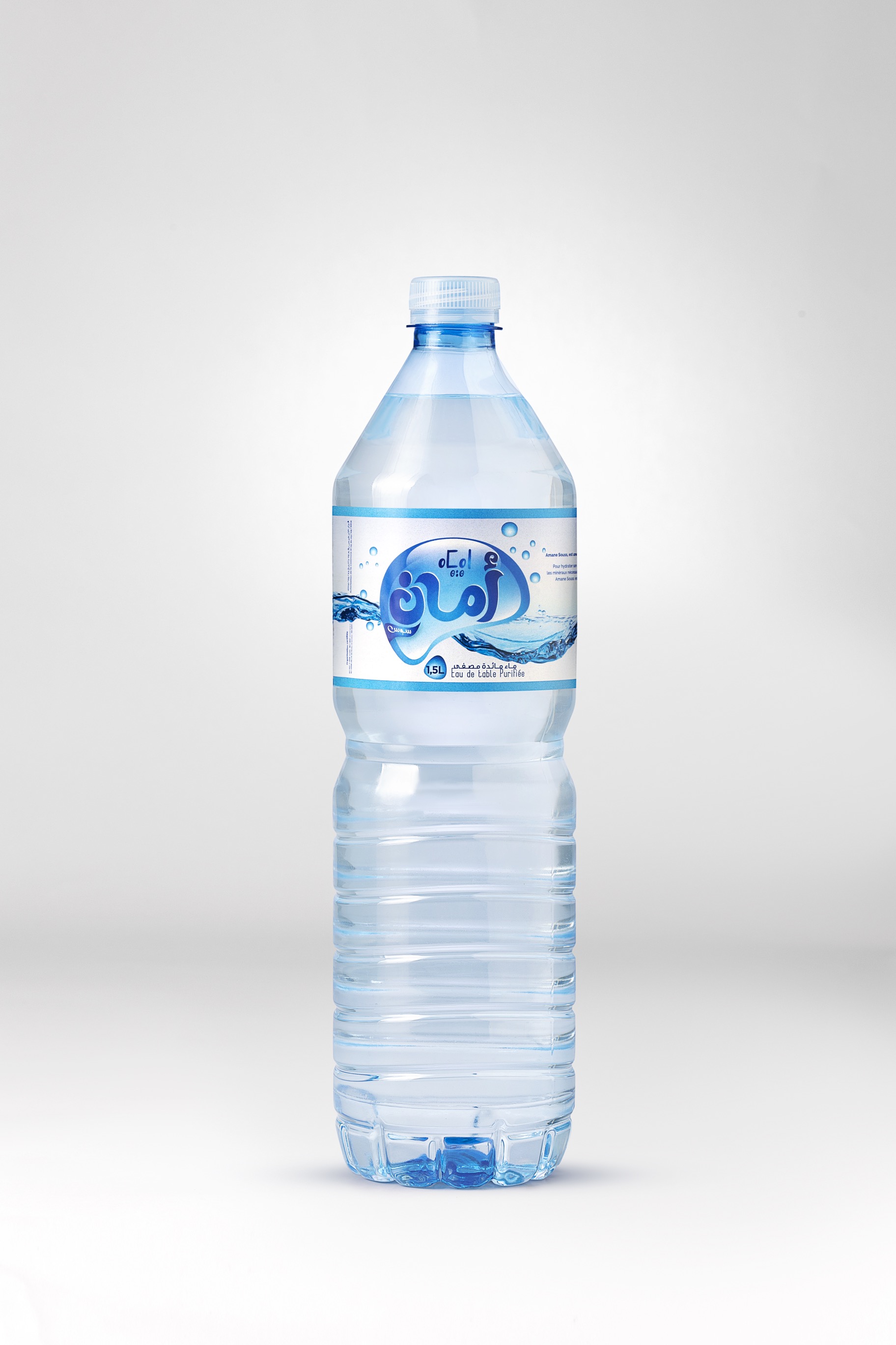 Petites bouteilles d'eau de source pour entreprises