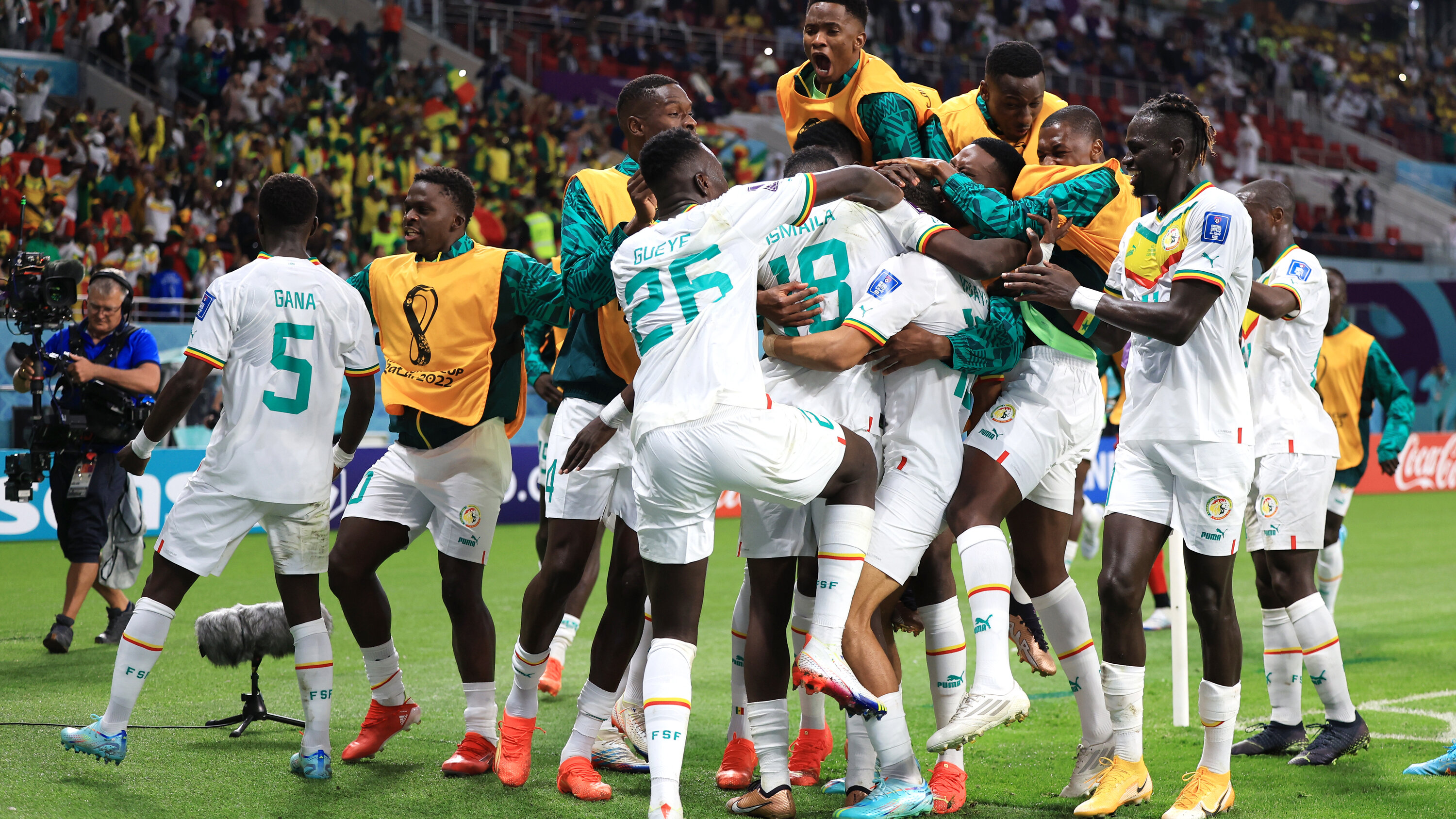 Mondial 2022: le Sénégal qualifié pour les 1/8 en battant l'Equateur 2-1
