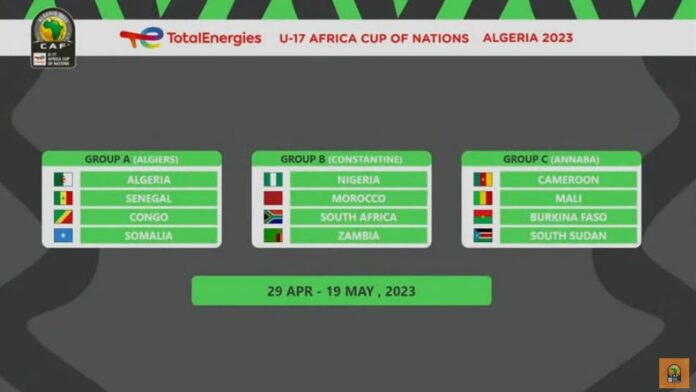 Tirage au sort CAN U-17:  Le Maroc aux côtés du Nigeria, de l’Afrique du Sud et de la Zambie