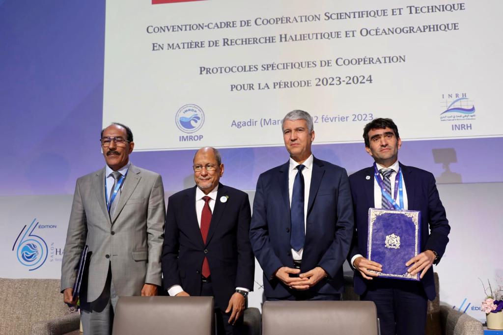 Halieutique: Signature d’un protocole de coopération entre le Maroc et la Mauritanie