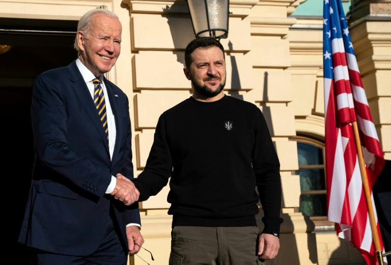 Visite surprise de Joe Biden à Kiev