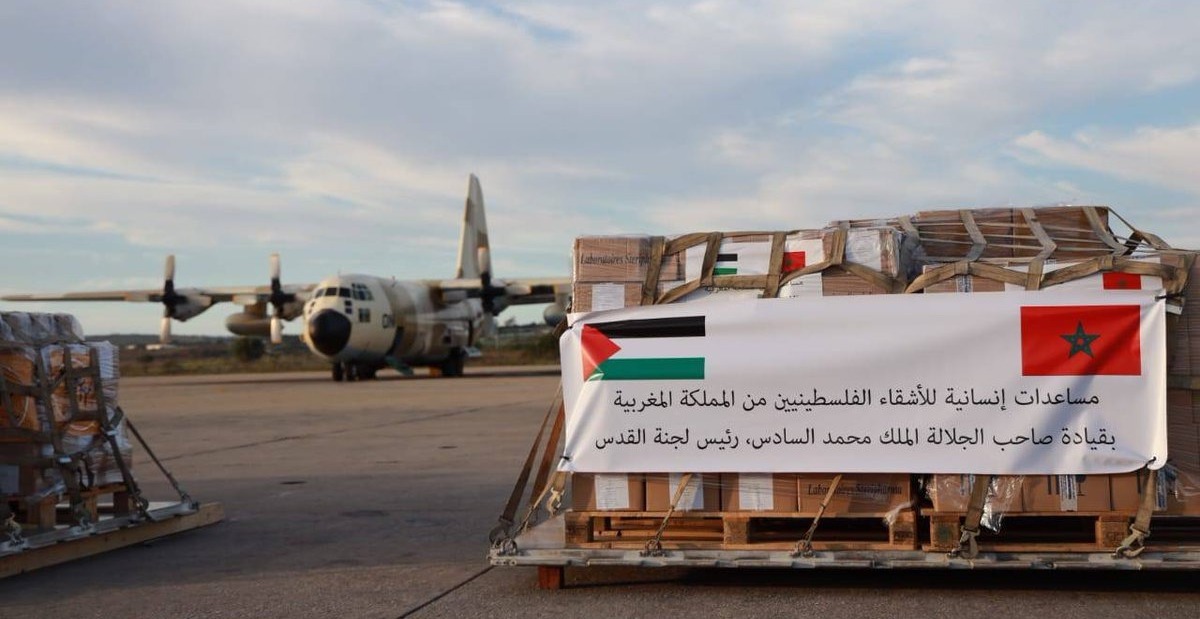 Entrée à Gaza d'une grande partie des aides humanitaires envoyées par le Maroc