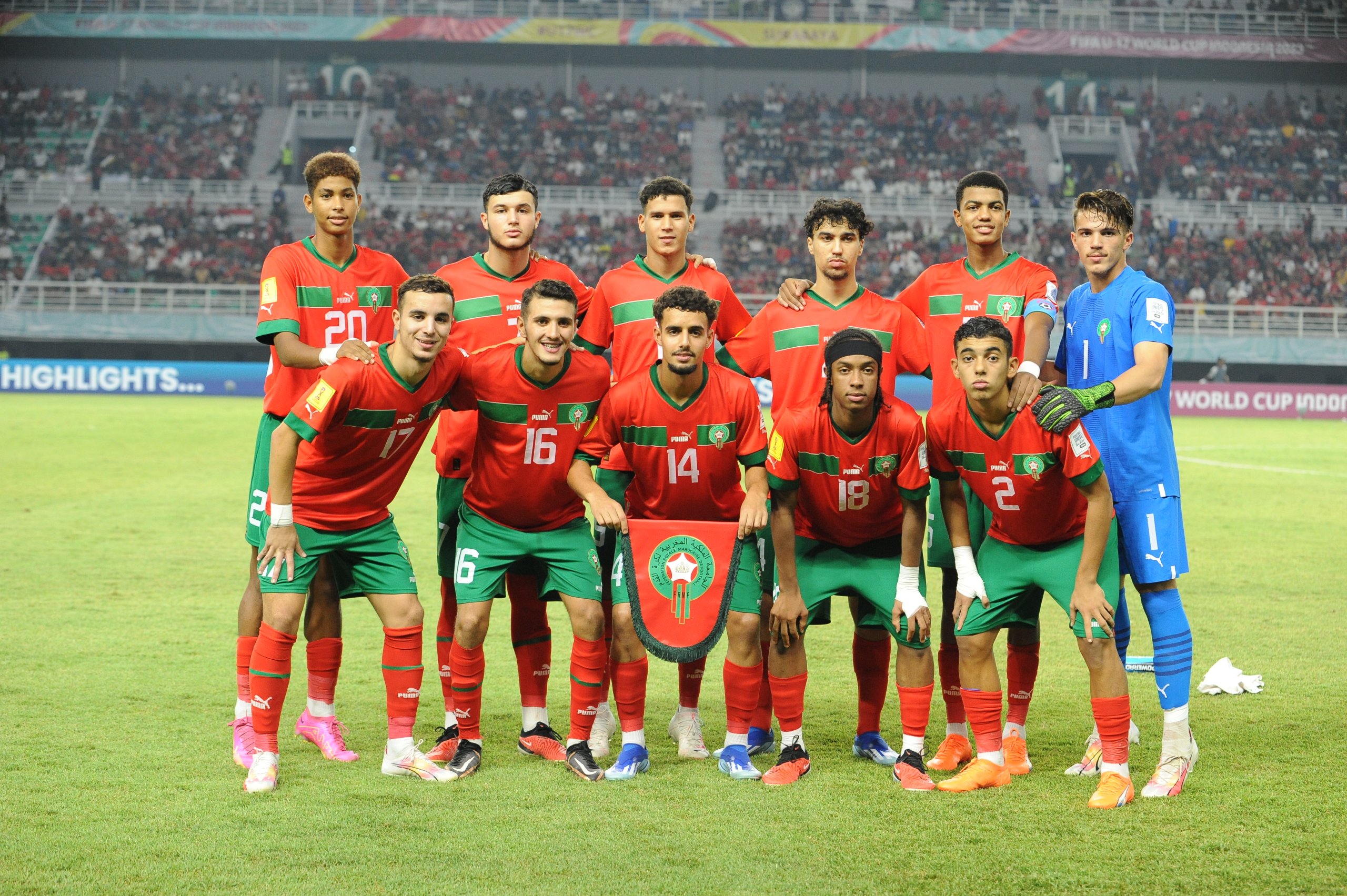 Mondial U17 : Le Maroc élimine l'Iran et file en 1/4 de finale