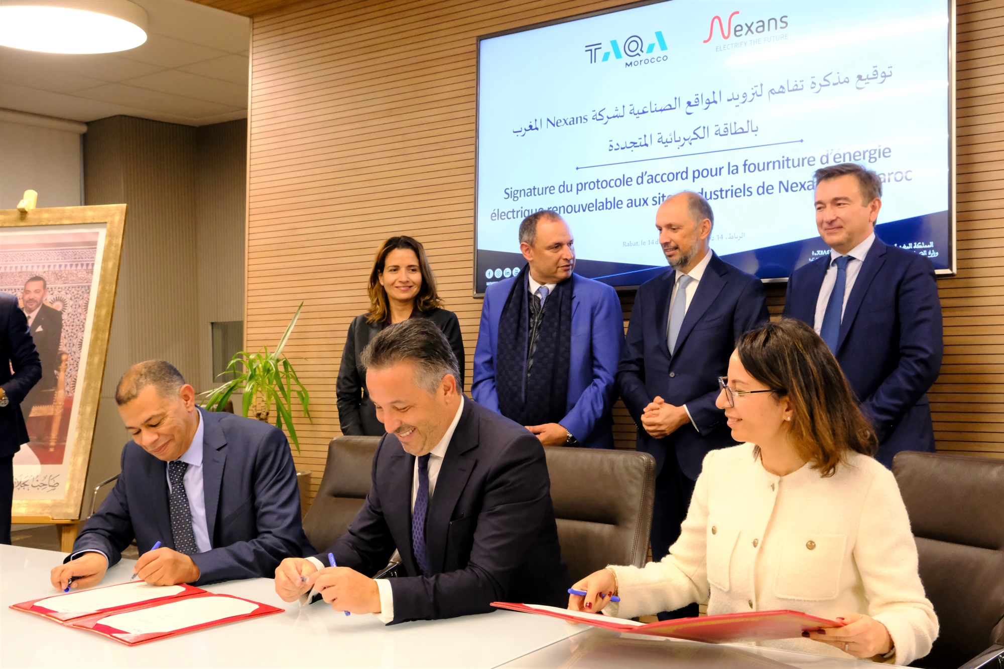 Industrie du câblage : L’Etat et Nexans signent deux protocoles d’accord pour le lancement de la 3ème usine du groupe au Maroc