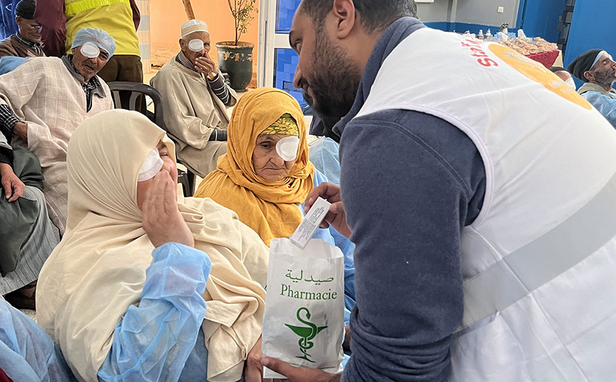 Al Haouz - Chichaoua : Vaste campagne de chirurgie de la cataracte en faveur des sinistrés du séisme