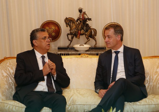 Arrivée au Maroc du Premier ministre belge