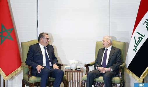Sommet arabe : Akhannouch s'entretient avec le président irakien