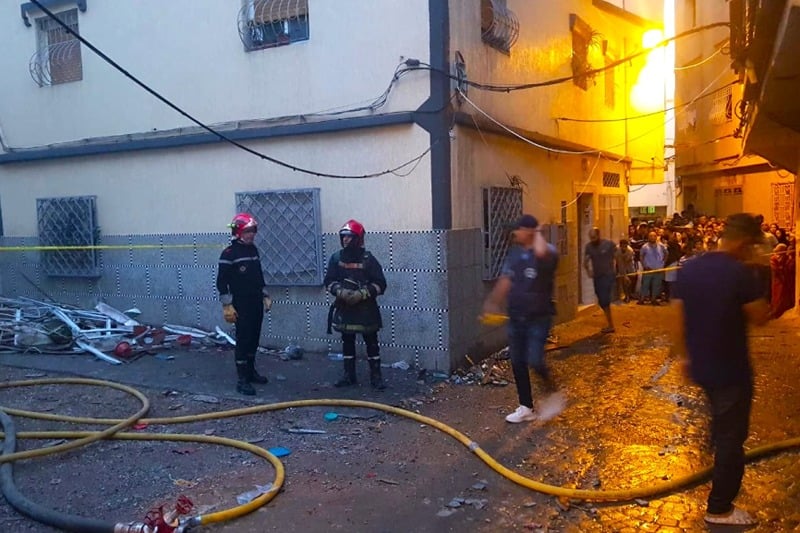 Tanger : Deux morts dans l’explosion d’une bonbonne de gaz
