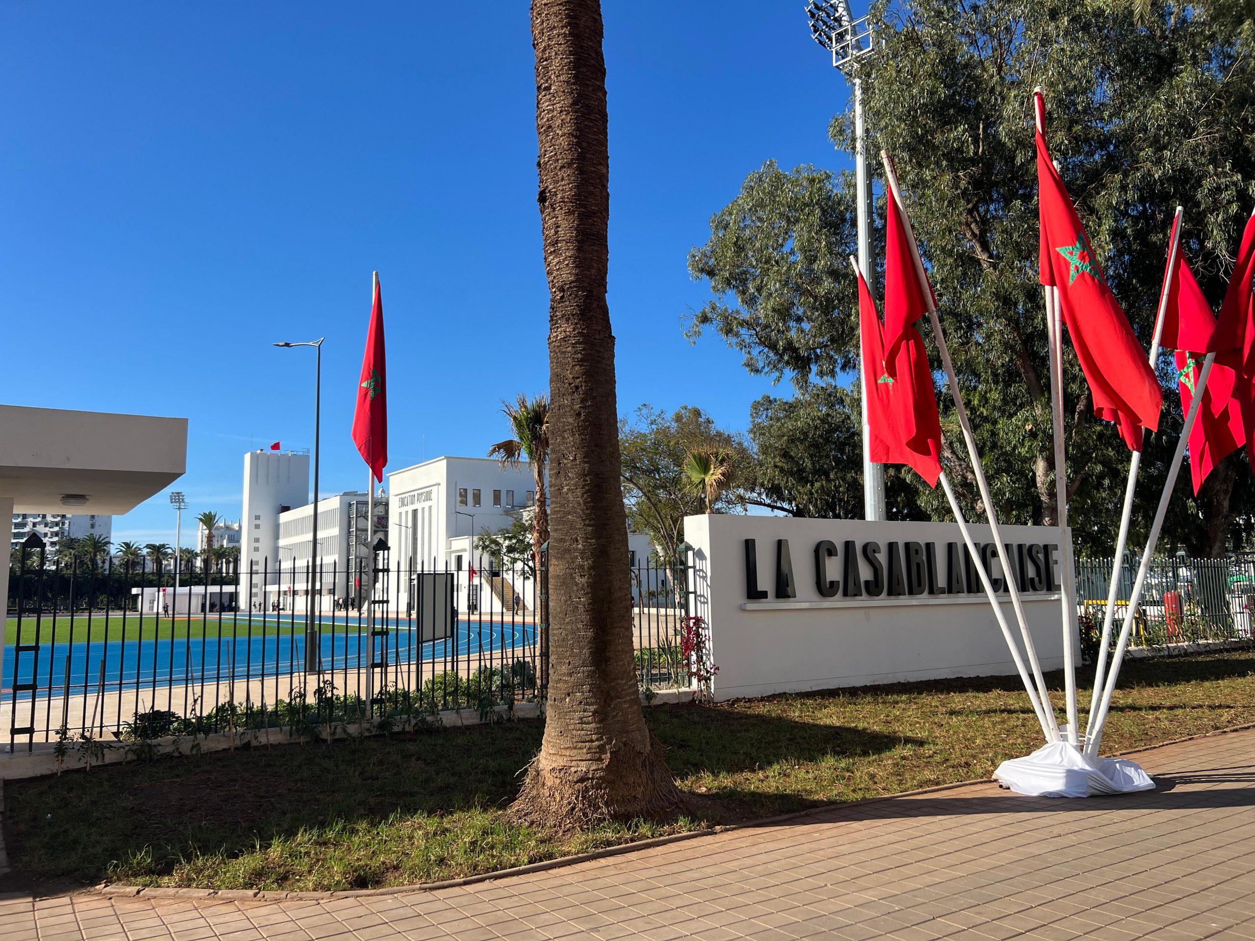 Réouverture du mythique stade la "Casablancaise" après sa réhabilitation