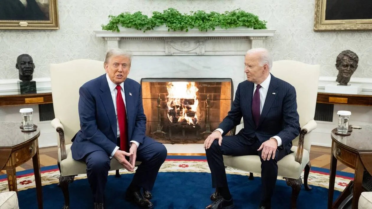 Joe Biden reçoit Donald Trump à la Maison Blanche