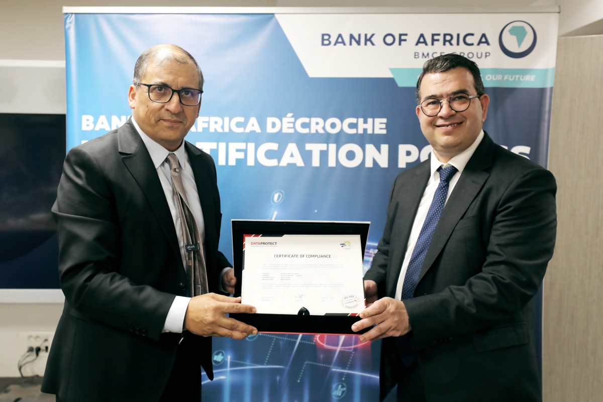 Bank of Africa :  Global Services (OGS) certifiée PCI DSS