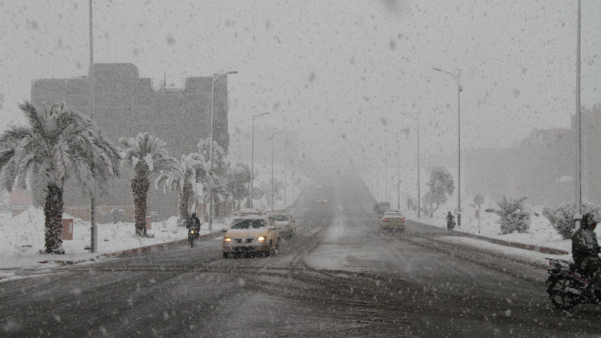 Alerte: Rafales de vent et chutes de neige, lundi et mardi, dans plusieurs provinces du Royaume ​​​​​​​