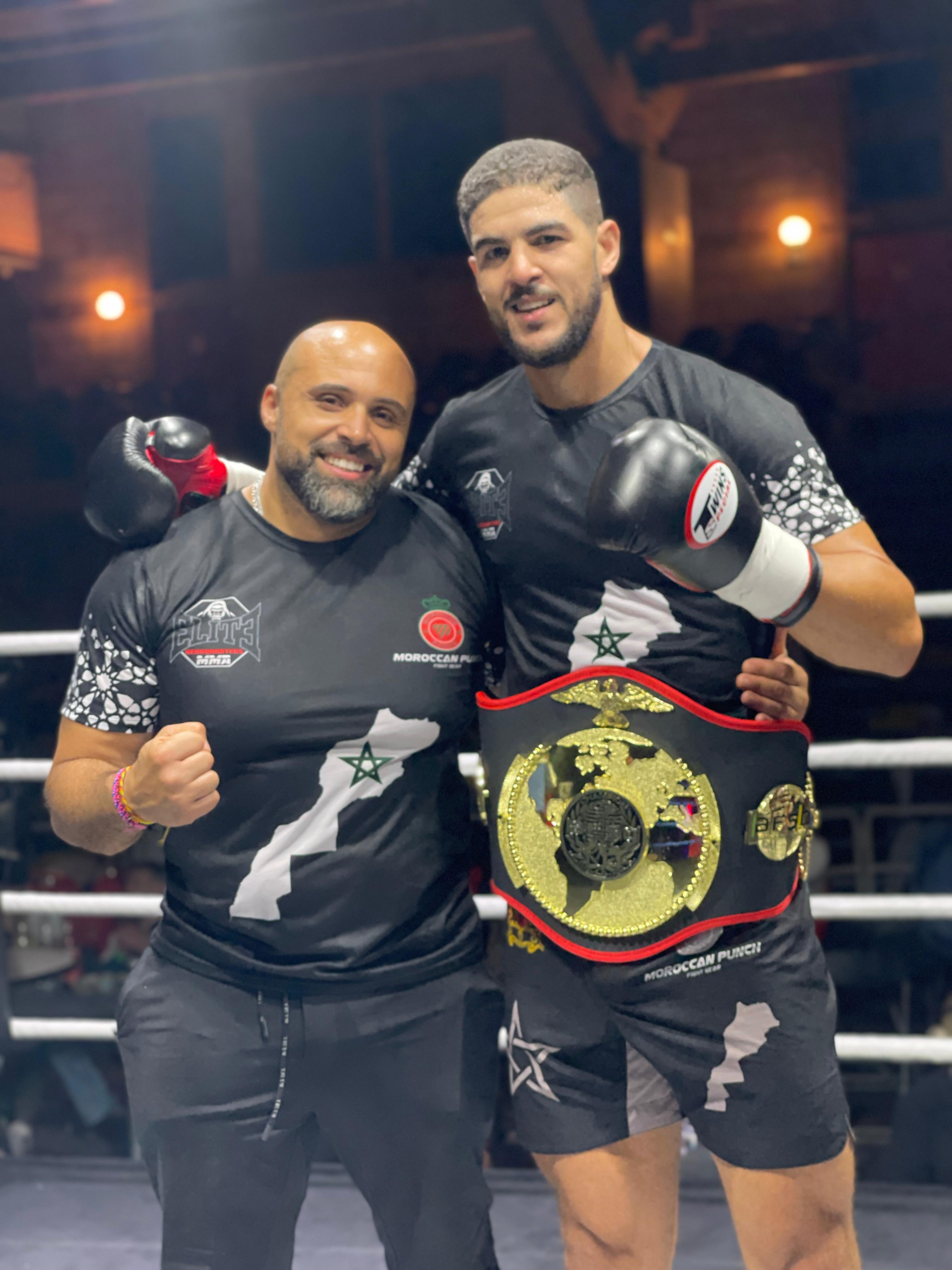 Othmane El Fekkaki couronné champion du monde AFSO PRO/K1 (-95,5 kg)