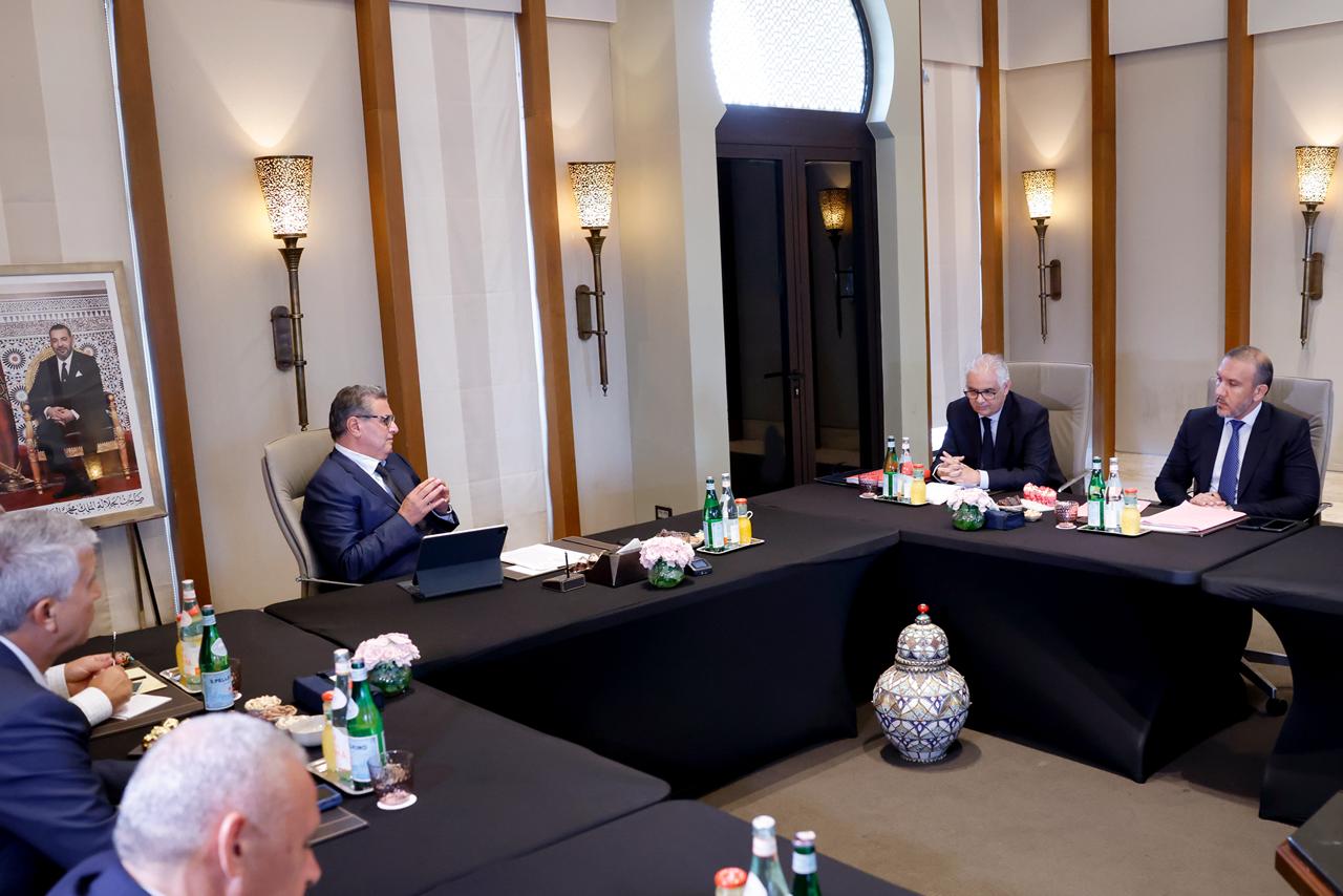 Gestion hydrique : Akhannouch préside une réunion stratégique sur le programme 2020-2027