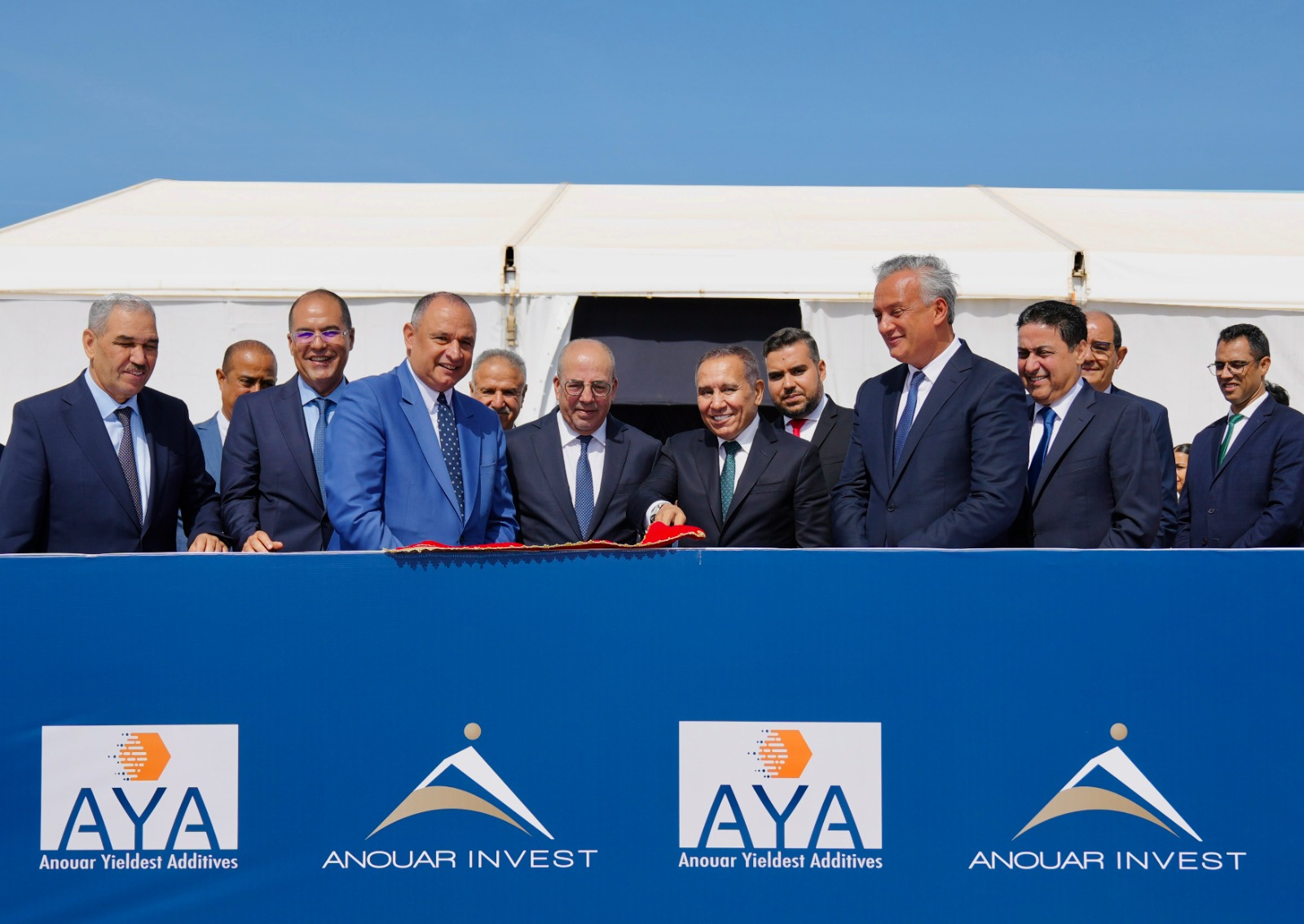 Biotechnologies: Anouar Invest lance le chantier du projet industriel AYA à Jorf Lasfar pour 480 MDH