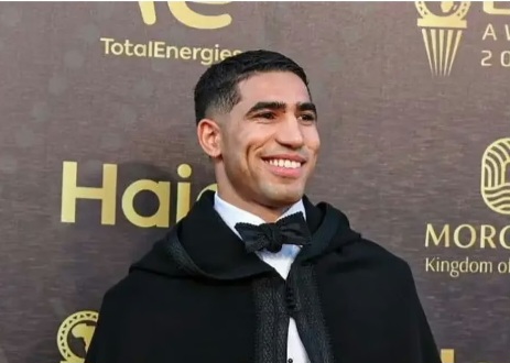 Achraf Hakimi remporte le Ballon d’Or Africain 2025