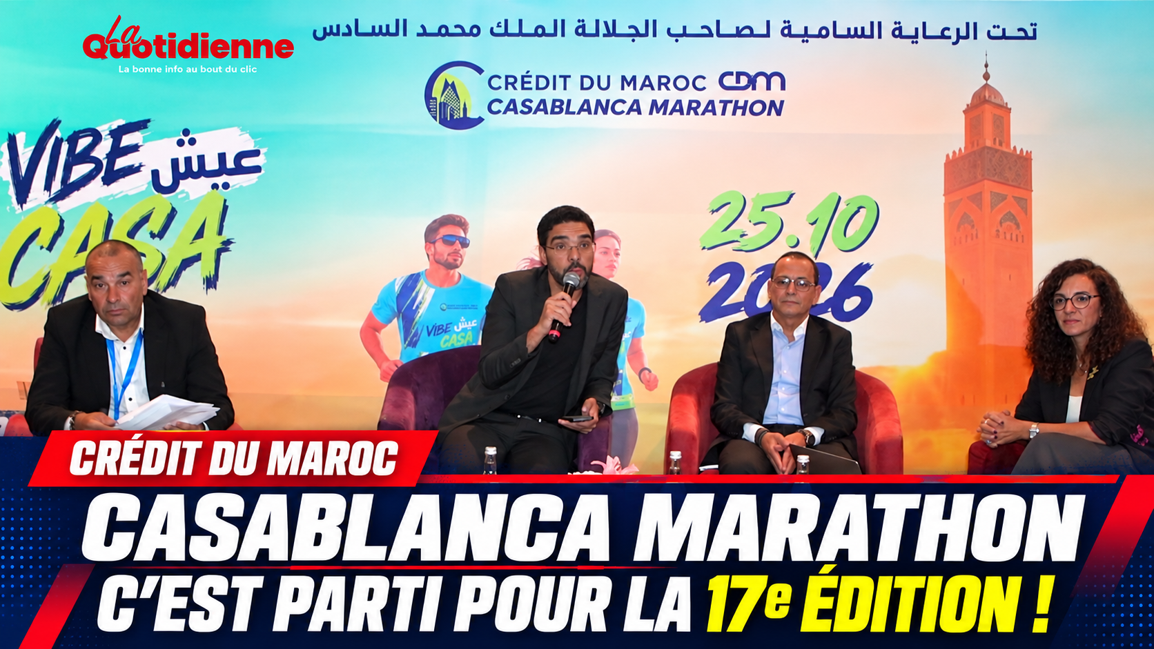 VIDEO. Crédit du Maroc Casablanca Marathon : Et c’est parti pour la 17ème édition