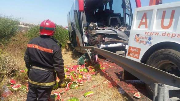 Très grave accident sur l'autoroute Mohammedia-Casablanca