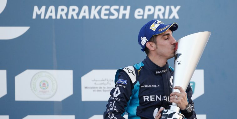 Sébastien Buemi remporte l'étape de Marrakech de Formule E