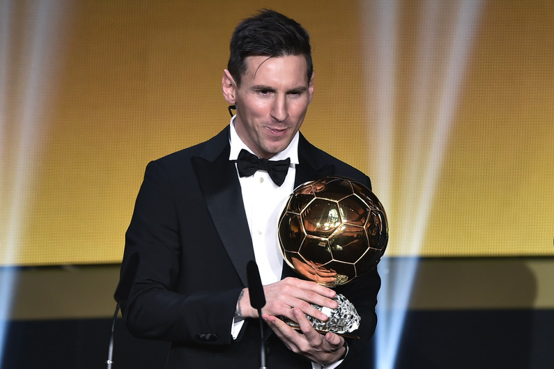 Lionel Messi sacré Ballon d’or 2015