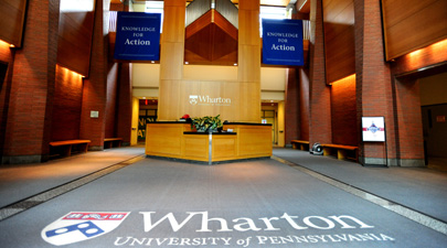 CFC tape à l’œil de la Warton University of Pennsylvania